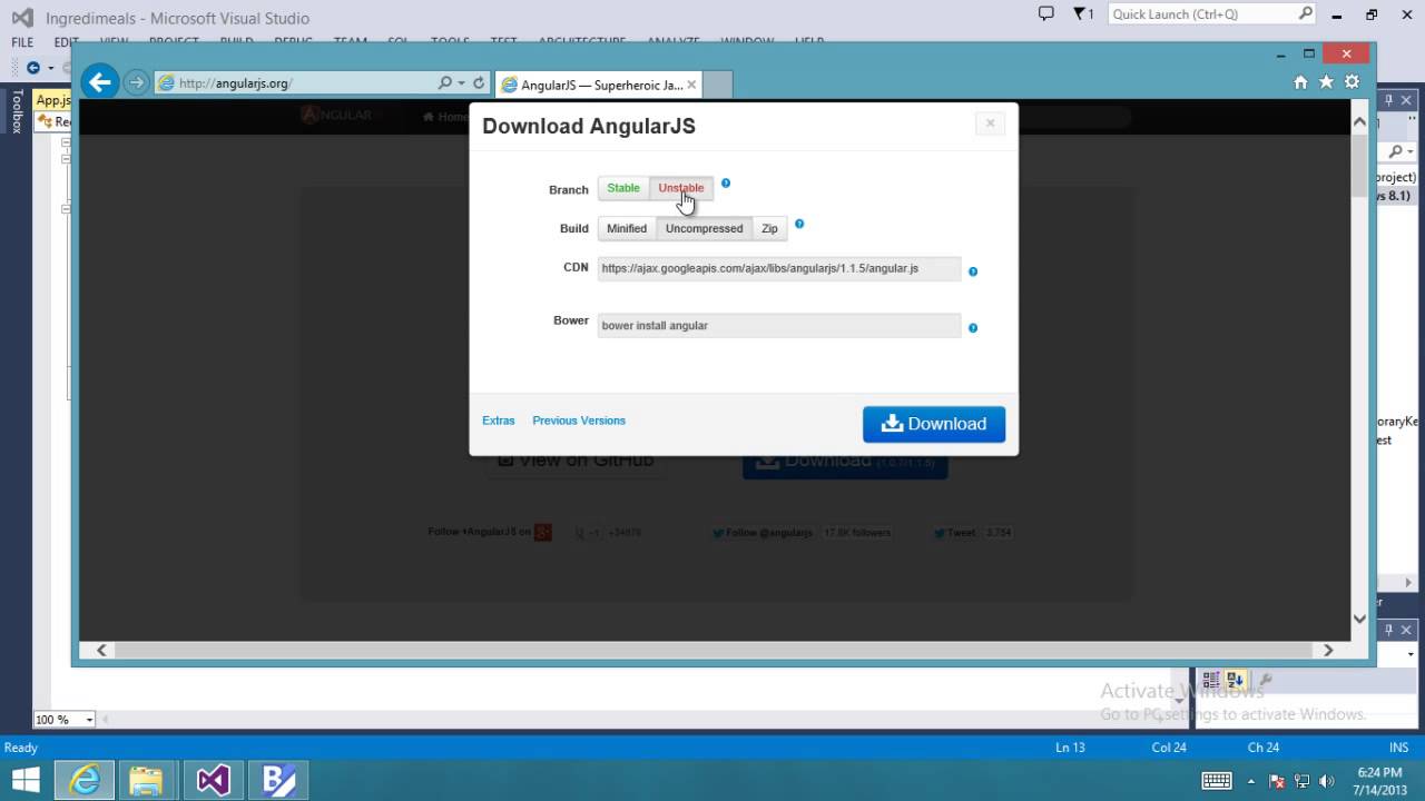 Building a Windows 8.1 App using TypeScript and Opensource